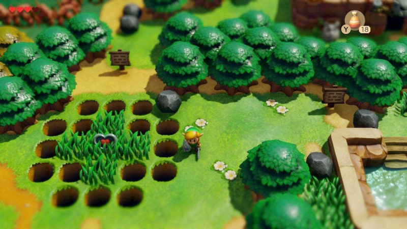 The Legend of Zelda: Link's Awakening – Расположение всех частей сердец