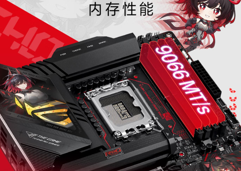 ASUS выпускает материнскую плату ROG STRIX Z890-H "RO JI" Special Edition за $384