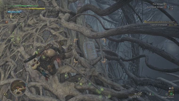 Где найти Гиллопода в Monster Hunter Wilds