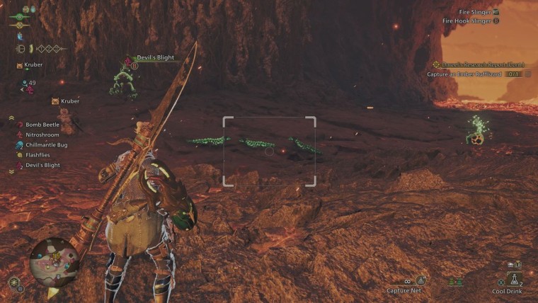 Где найти Ящера Огненной Печи в Monster Hunter Wilds