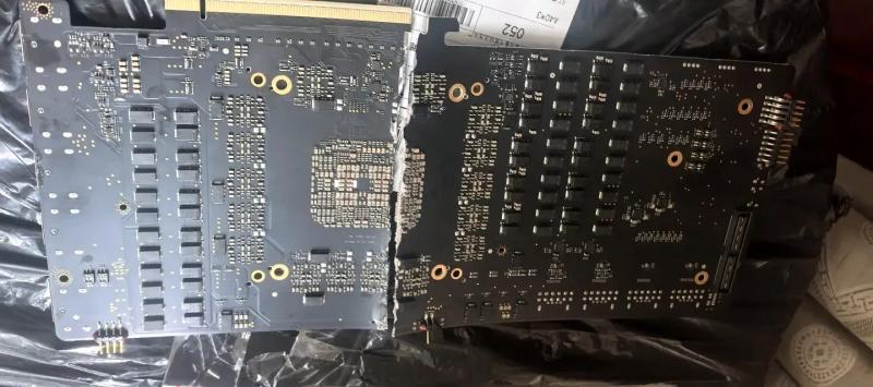 В сети замечен ранний прототип GeForce RTX 5090 с четырьмя разъемами питания 12V-2x6