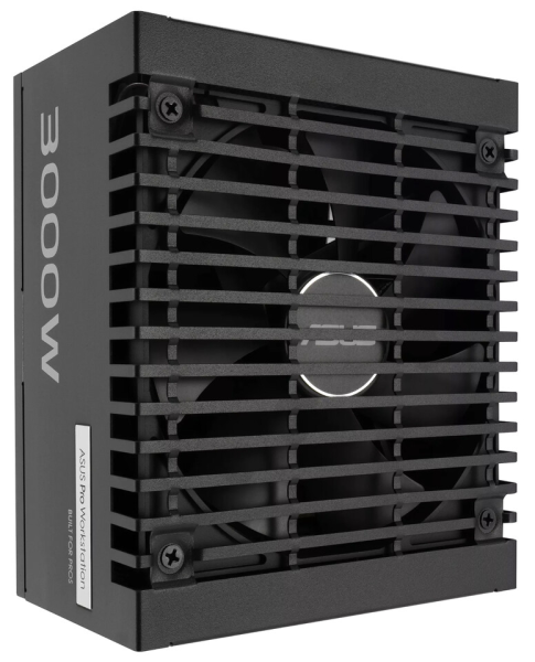 Блок питания ASUS 3000 Вт поддерживает 4 видеокарты RTX 5090 и оснащен цветным кабелем 12V-2x6 и позолоченным разъемом